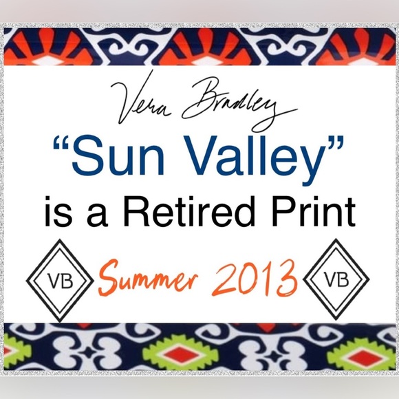 Vera Bradley Bundle Set Retired Sun Valley New/Like New/EUC - Picture 11 of 12